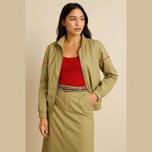 Kate’s vintage 2 pc skirt and jacket set military style size medium like new